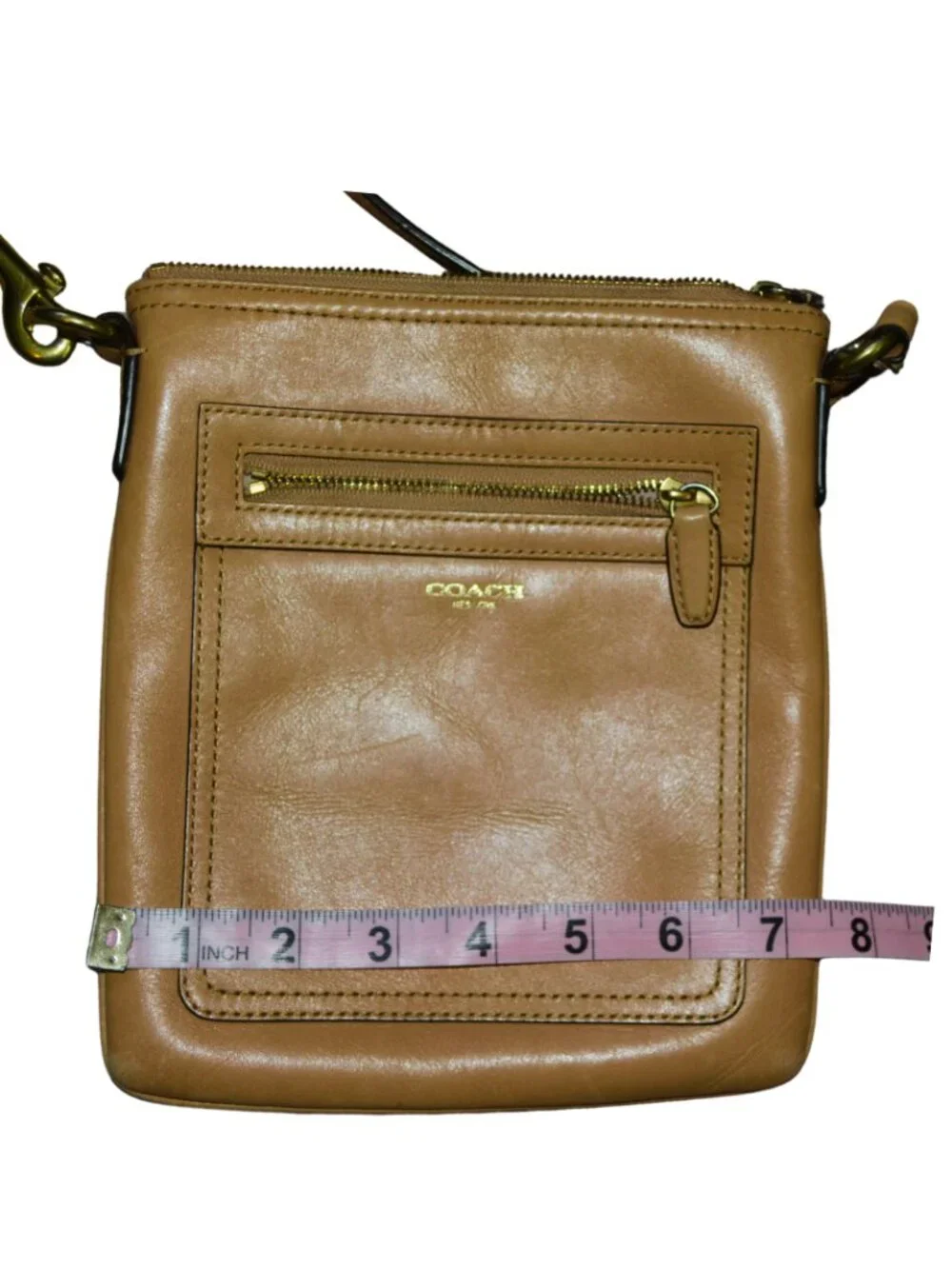 COACH Legacy Leather Swingpack Crossbody Bag